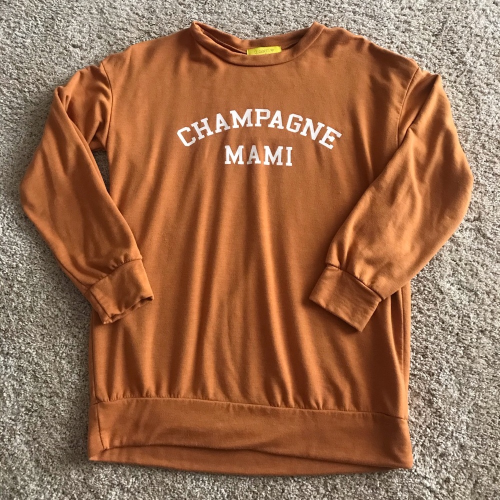 Champagne Mami sweatshirt